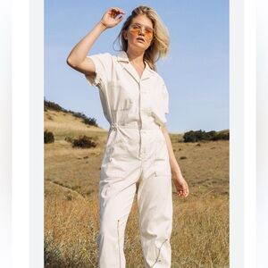 Pistola Grover Alabaster jumpsuit white